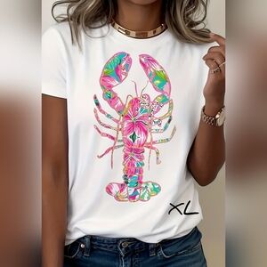 Ocean themed t-shirts, XL & 2X, new. **FREE earrings!🔥